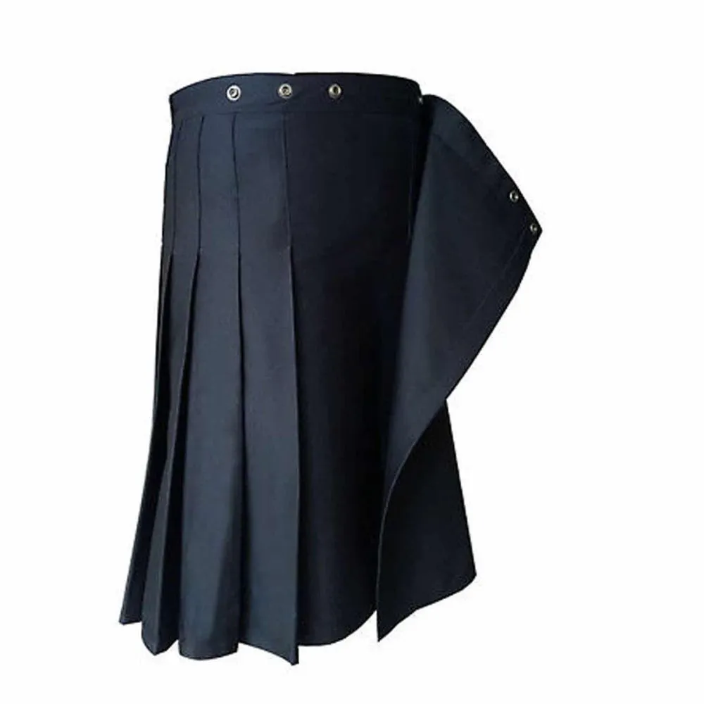 Black Police Utility Kilt