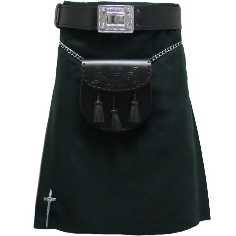Forest Green Tartan Kilt
