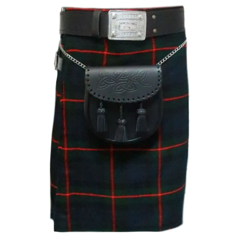 Gunn Green Tartan Kilt