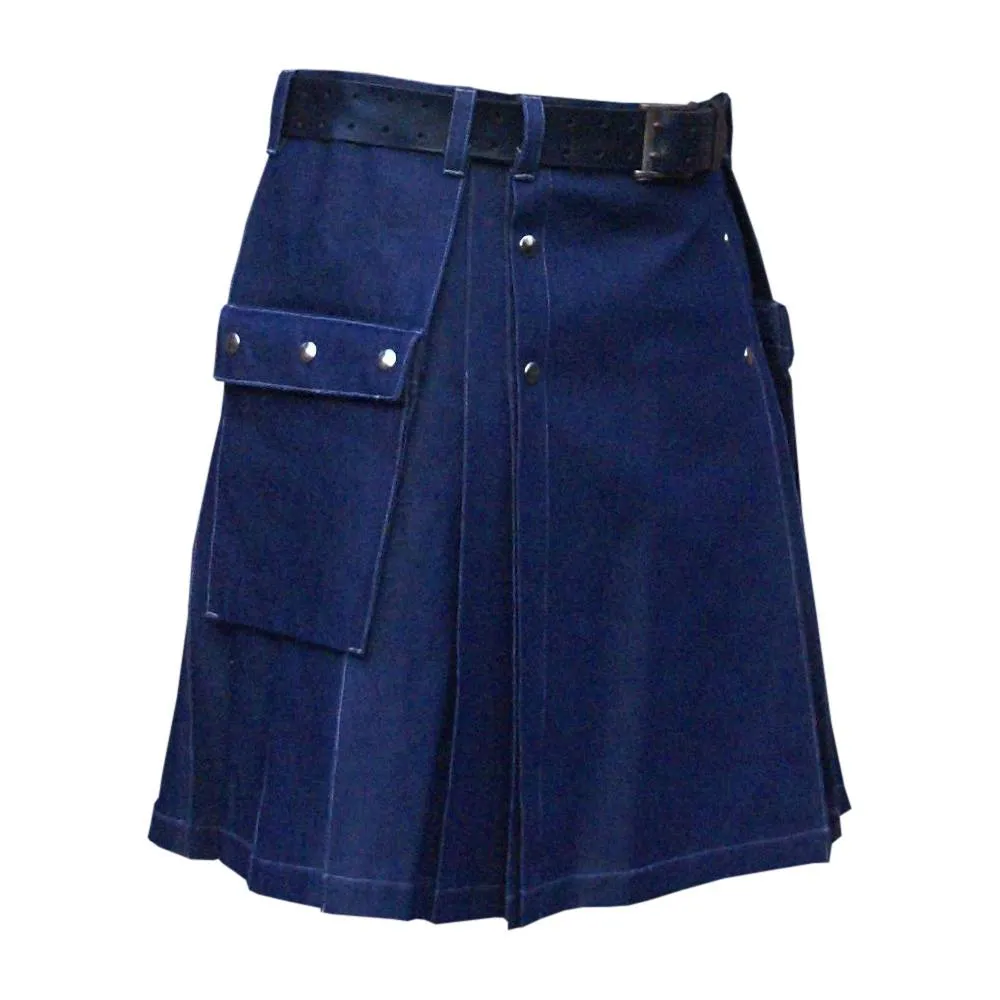 Highschool Classic Denim Kilt