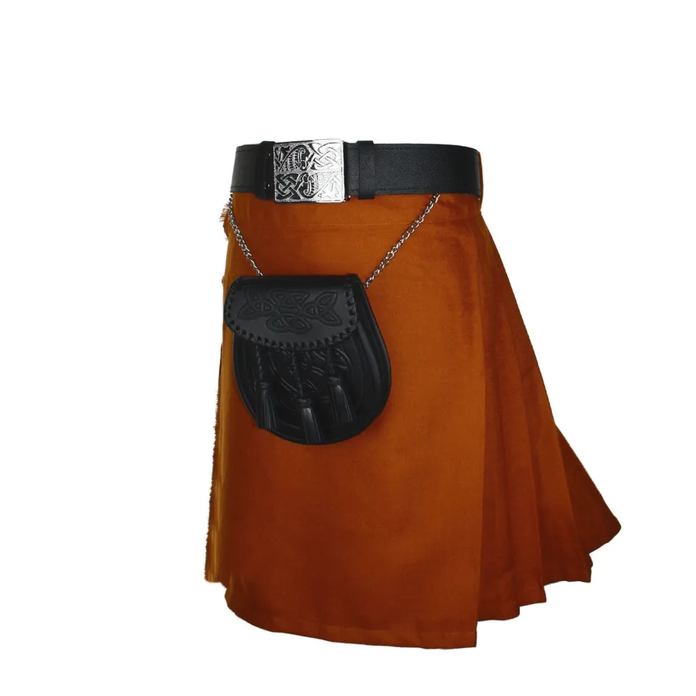 Saffron Tartan Kilt