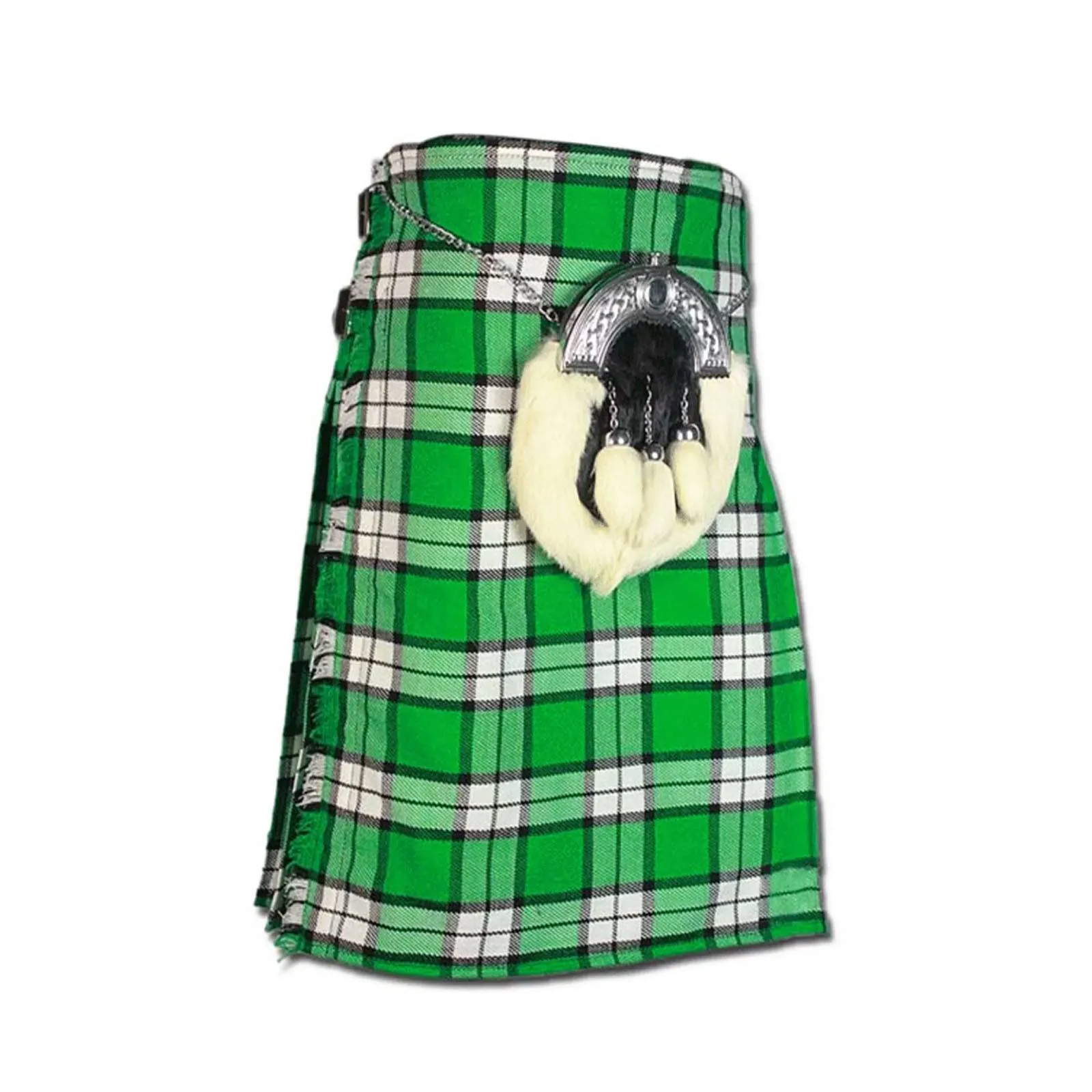 Longniddry Green Modern Tartan Kilt