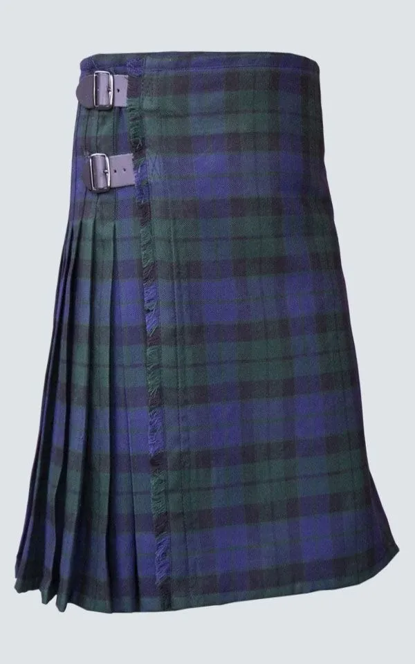 MacKay Blue Modern Tartan Kilt
