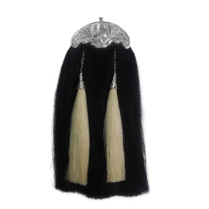 Original Celtic Black Horse Hair Sporran