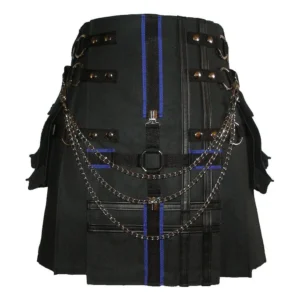 Studded Cross Gothic Kilt